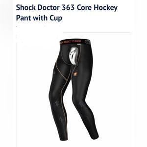 Shock Doctor 363 Core Hockey Pant with Bioflex Cup Men’s Medium NWT